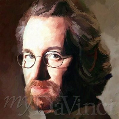Steven Spielberg Oil Painting Giclee,by myDaVinci - myDaVinci